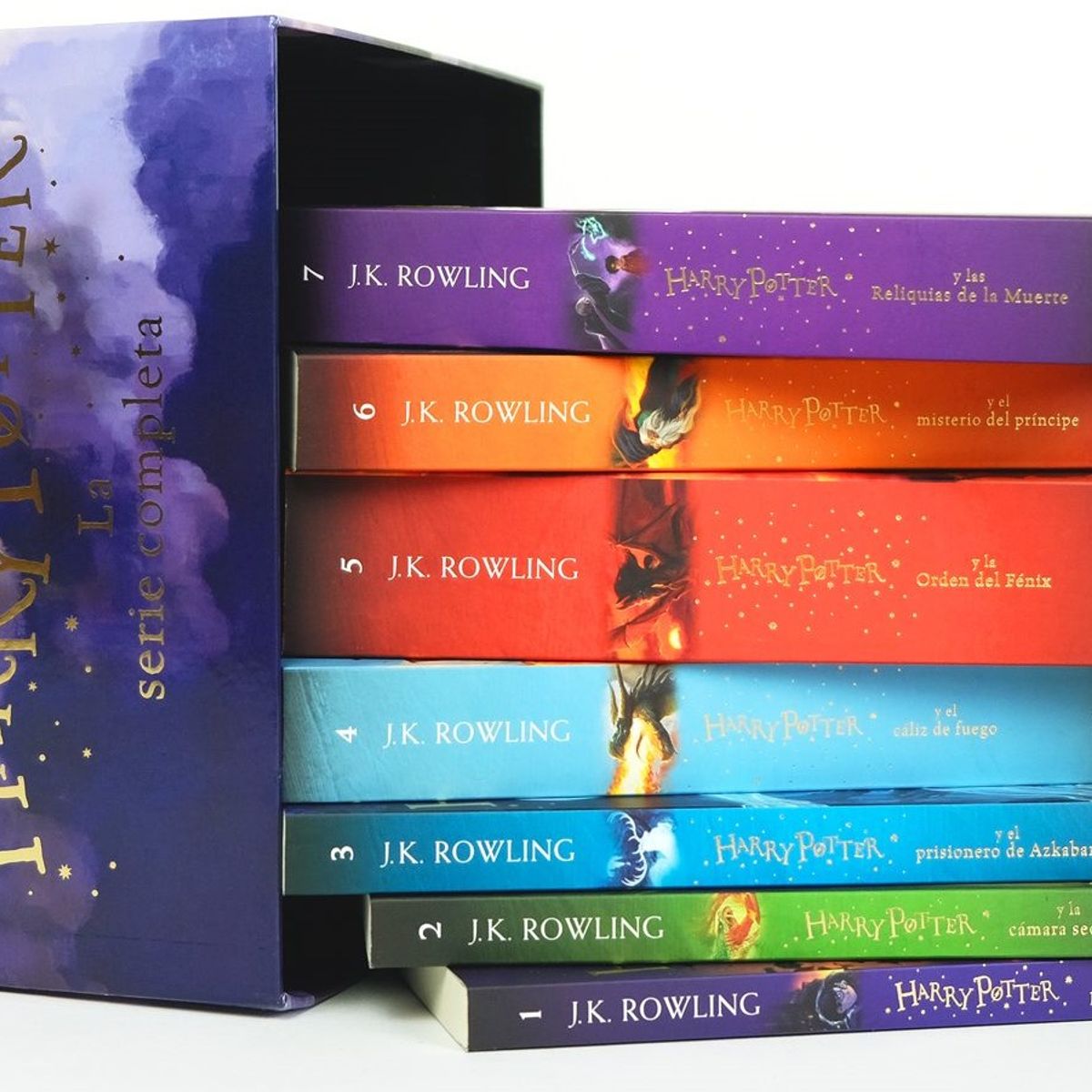 SALAMANDRA - Estuche Harry Potter - Serie completa - 7 vol - J K Rowling