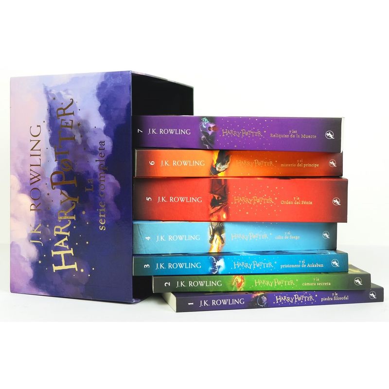 SALAMANDRA - Estuche Harry Potter - Serie completa - 7 vol - J K Rowling