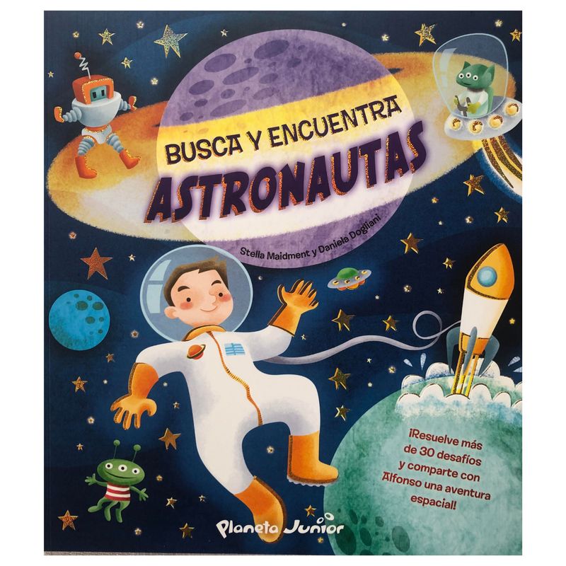 PLANETA - Libro Busca Y Encuentra - Astronautas - Stella Maidment
