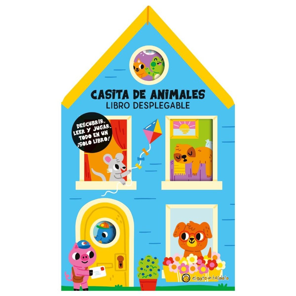 EL GATO DE HOJALATA - Libro Casita de animales - El Gato De Hojalata