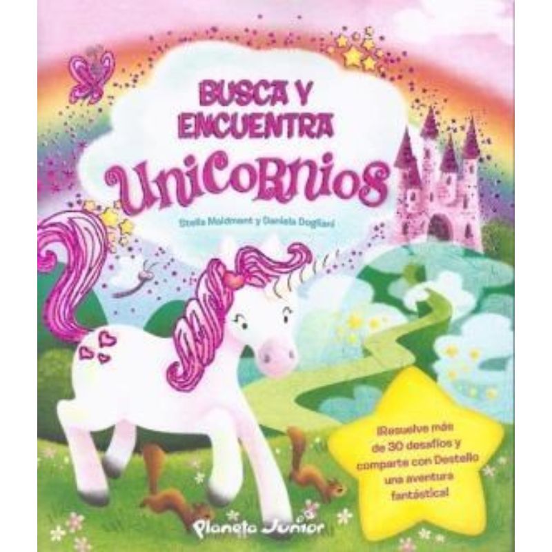 PLANETA - Libro Busca y encuentra - Unicornios - Planeta
