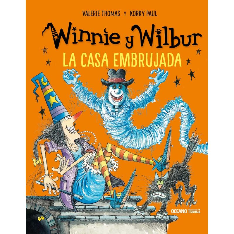 OCEANO - Libro Winnie Y Wilbur - La Casa Embrujada - Valerie Thomas