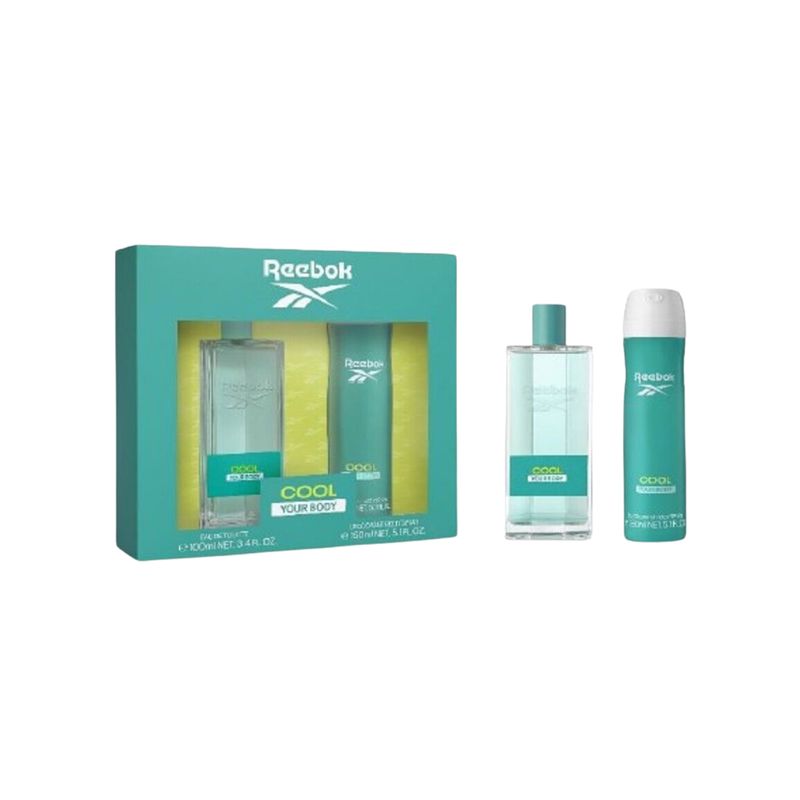 REEBOK - Reebok Cool Your Body estuche Edt 100ml + Deo 150ml Mujer