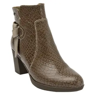16 HRS - Botin Casual Mujer Marrón