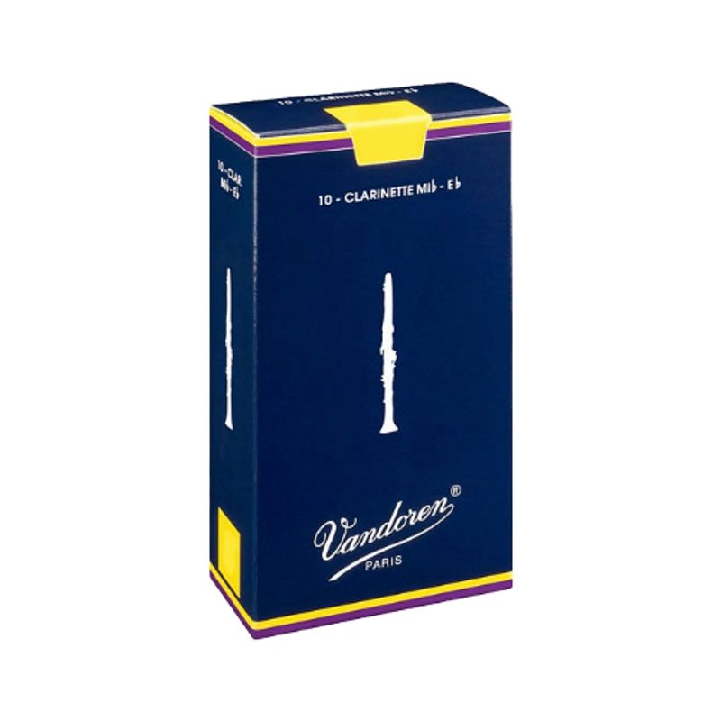 VANDOREN - Cajas de cañas Clarinete Mib TRADICIONAL Nº3.5 Vandoren