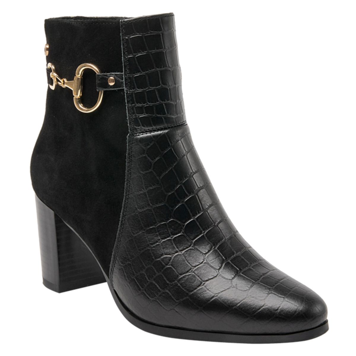 BRUNO ROSSI - Botin Casual Mujer Negro Bruno Rossi