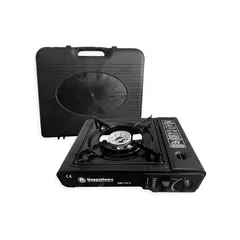 U BUY - Cocinilla Camping Cocina Portátil Gas Con Maleta
