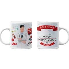 SM - Taza Mágica Para Hematologo Personalizado
