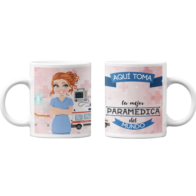 SM - Taza Mágica Para el Paramedica Personalizado SM