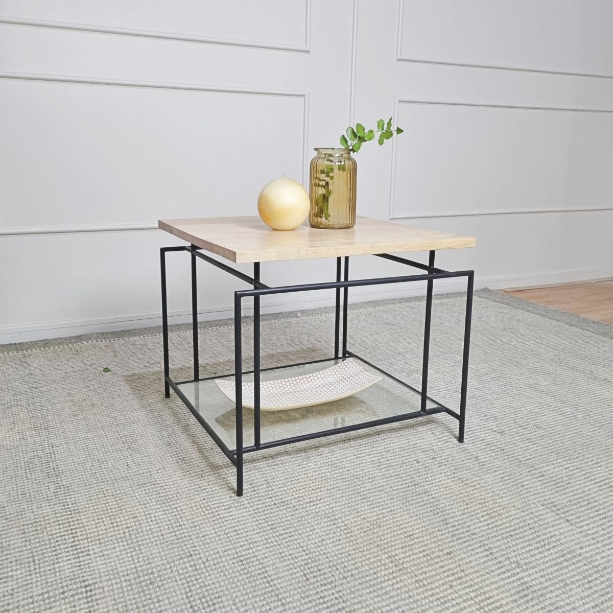 GENERICO - Mesa de Centro MCF19 Base Negra