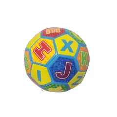 AK SPORT - Balón De Futbol Didáctico Letras Amarillas