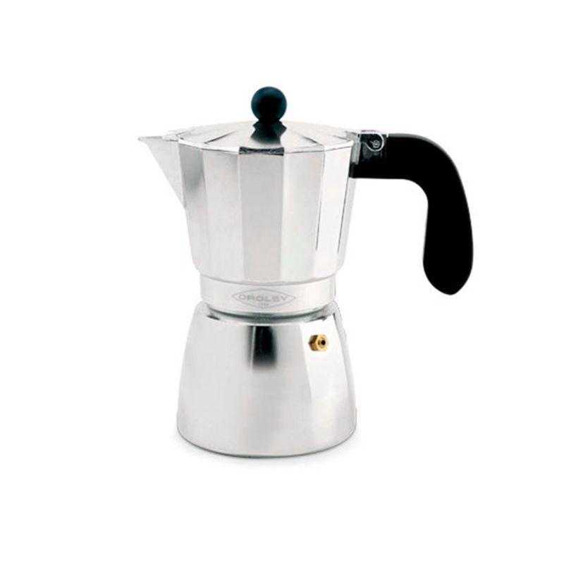 OROLEY - Cafetera Italiana Alu 6 Tazas Oroley OROLEY