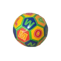 AK SPORT - Balón De Futbol Didáctico Letras Azul