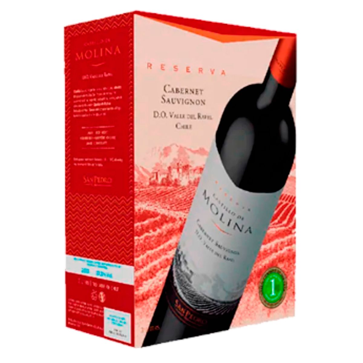 CASTILLO DE MOLINA - Vino Castillo De Molina Bag In Box Cabernet Sauvignon 3000cc