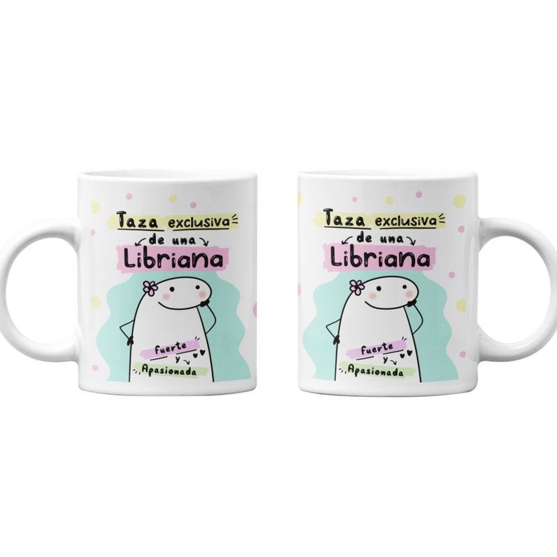 SM - Taza Mágica Libra Regalo para Libriana Zodiaco SM