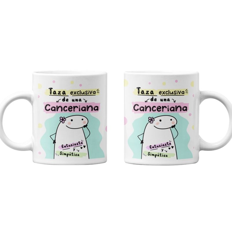 SM - Taza Mágica Cancer Regalo para Canceriana Zodiaco SM