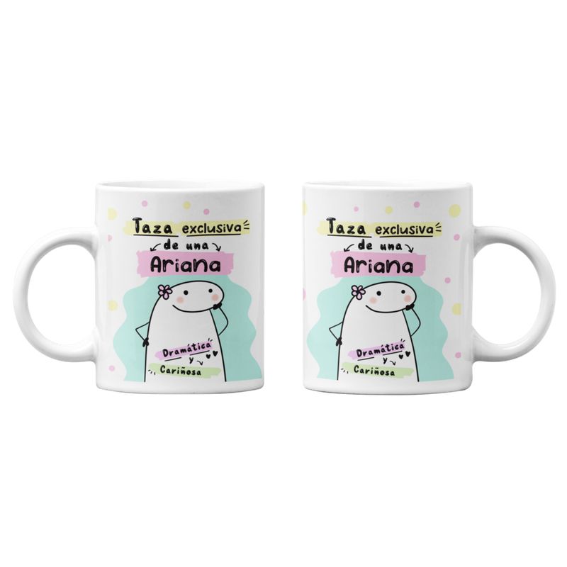 SM - Taza Mágica Aries Regalo para Ariana Zodiaco SM