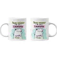 SM - Taza Mágica Leo Regalo para Leonina Zodiaco