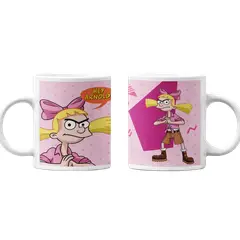SM - Taza Mágica Hey Arnold Helga - Blanco