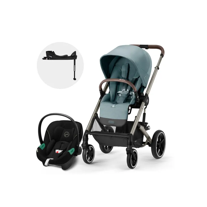 CYBEX - Coche Travel System Balios S TPE SB + Aton S2 + Base CYBEX