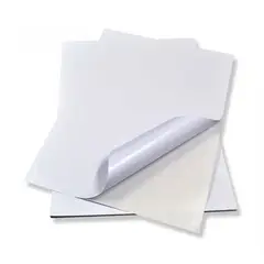 CURSOR - Papel Adhesivo Glossy A4 190G X 20H - Blanco