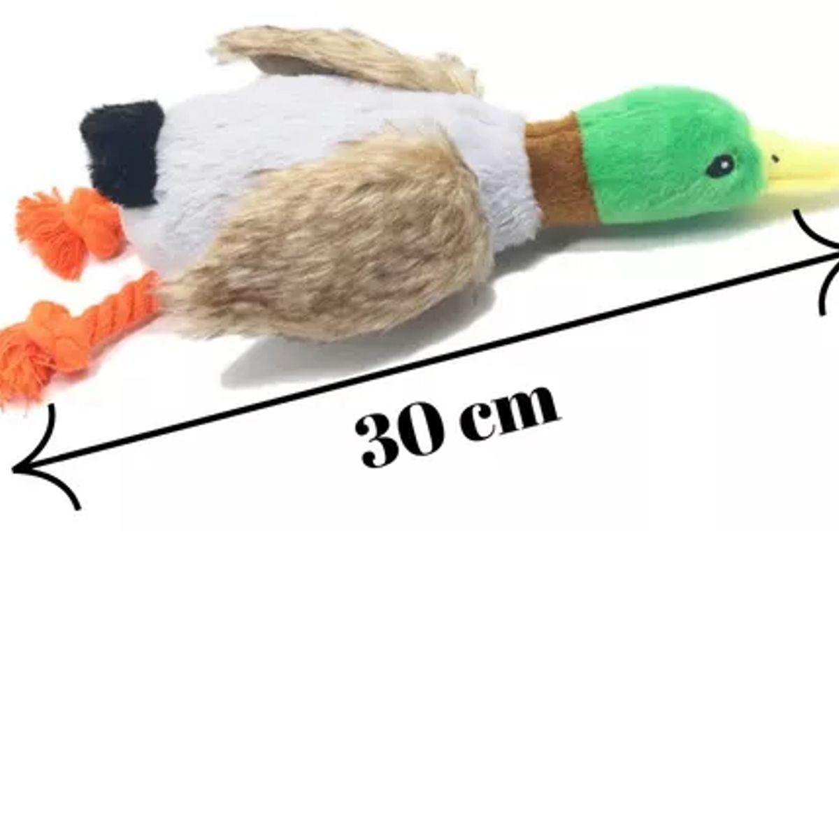 GENERICO - Juguete Perro Pato Peluche Interactivo Con Sonido 30cm