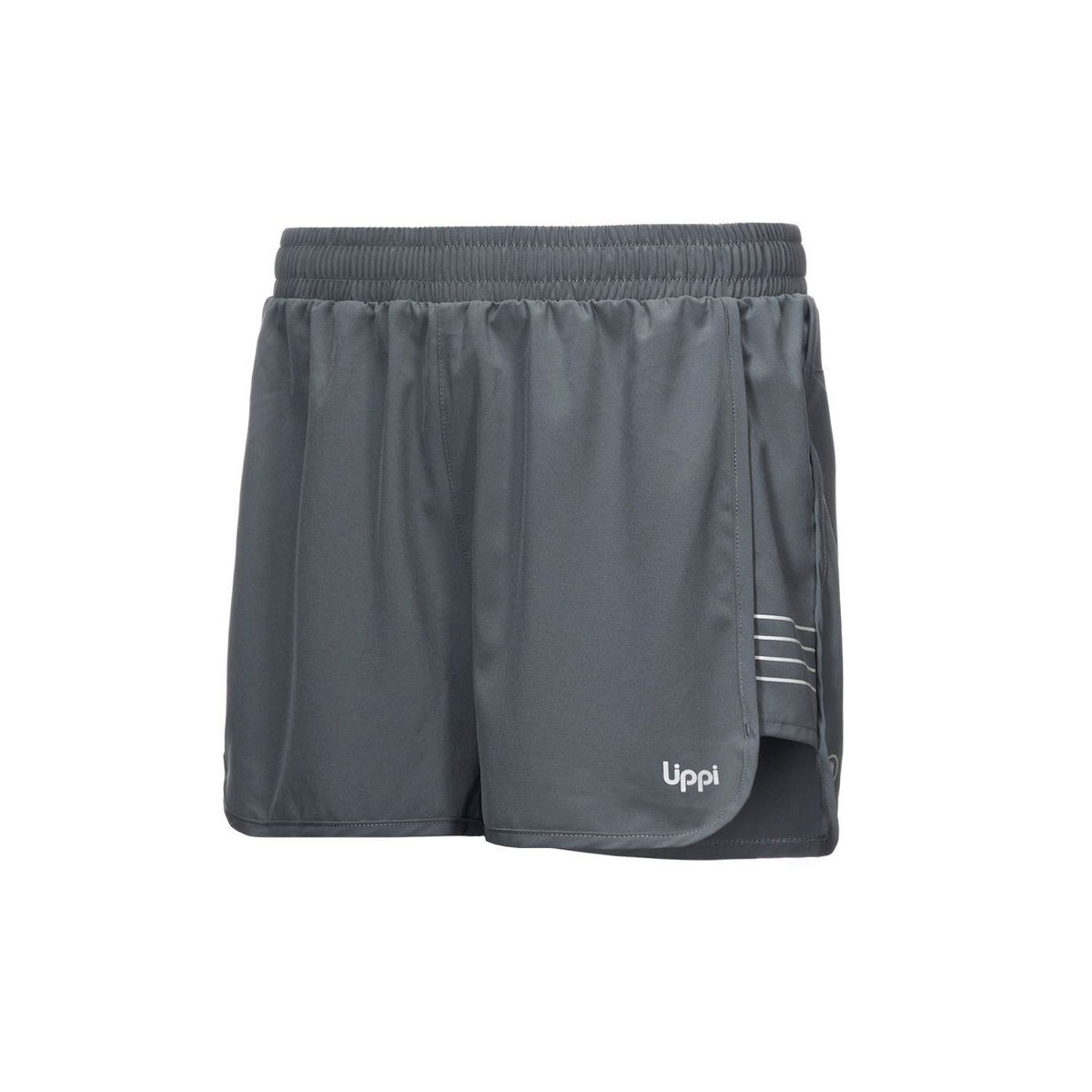 LIPPI - Short Mujer Challenge Shorts Gris Lippi