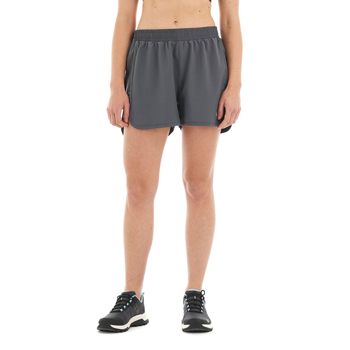 LIPPI - Short Mujer Challenge Shorts Gris Lippi