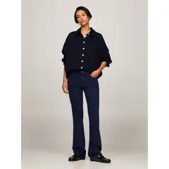 TOMMY HILFIGER - Jean Bootcut De Talle Medio Azul