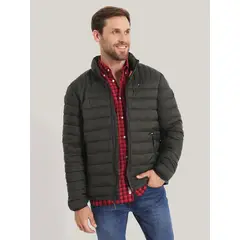 TOMMY HILFIGER - Parka Weight Quilted Verde