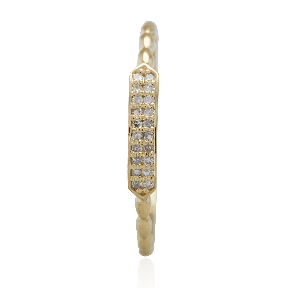 JB JOYAS BARON - Anillo Oro Amarillo 18kt Diamantes 5 Pts Corte Brillante SI/H