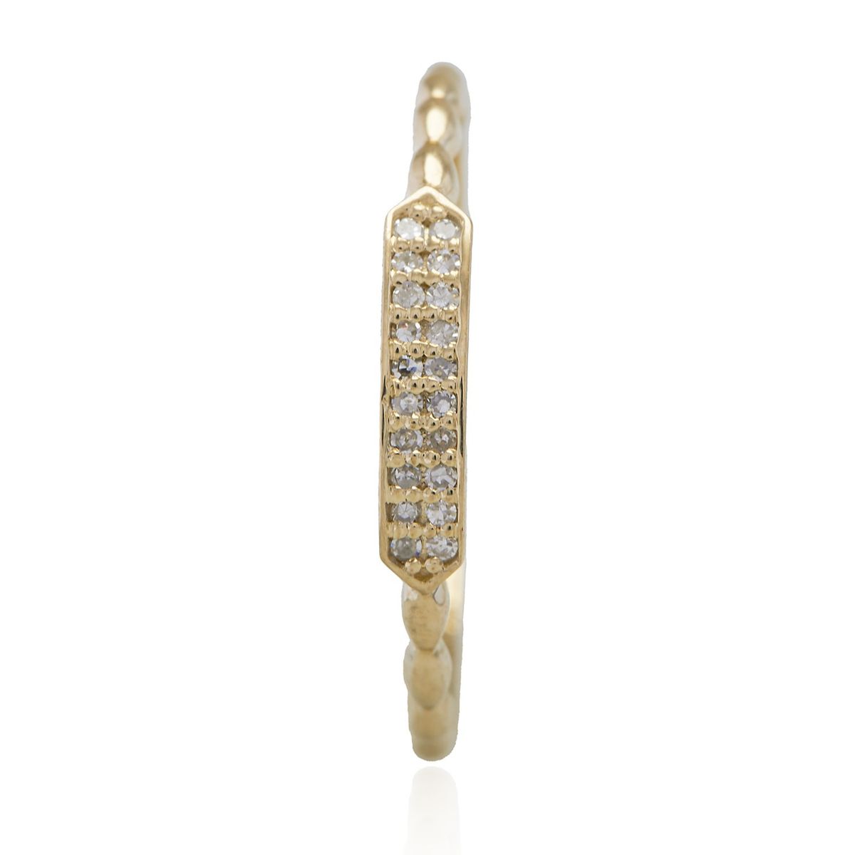 JB JOYAS BARON - Anillo Oro Amarillo 18kt Diamantes 5 Pts Corte Brillante SI/H