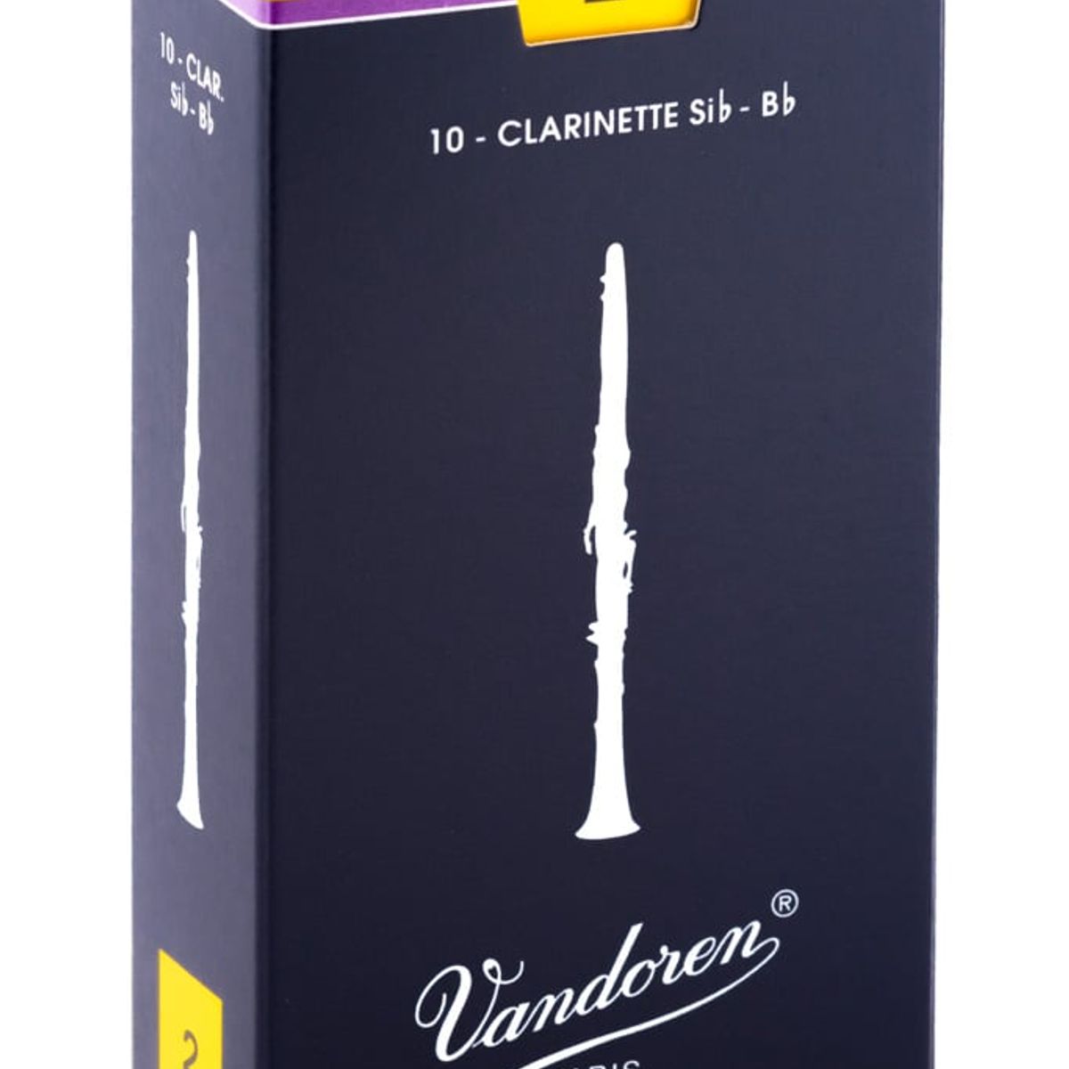 VANDOREN - Caja de cañas Clarinete Sib TRADICIONAL Nº 2 CR102 Vandoren