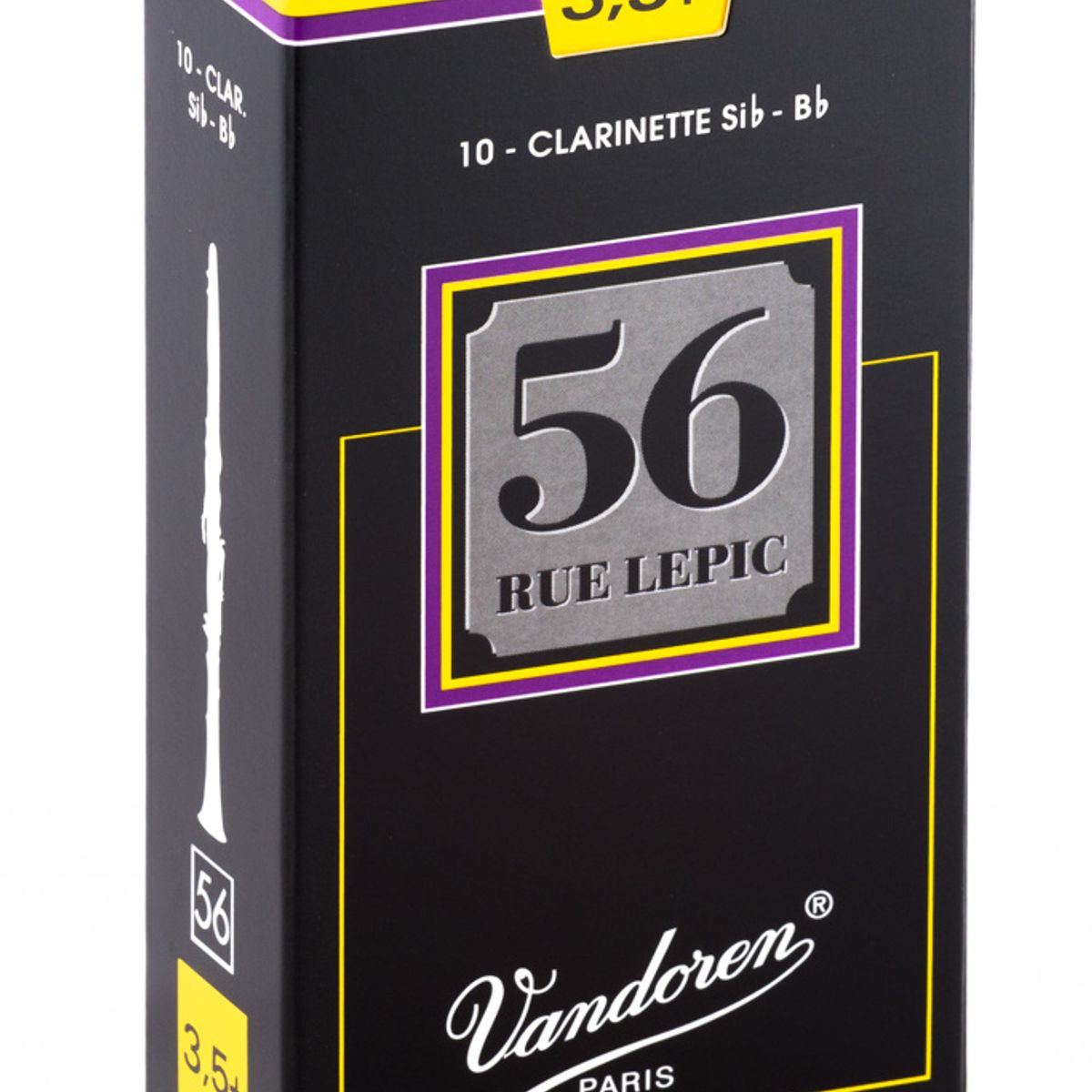 VANDOREN - Cajas de cañas Clarinete Sib 56RLePIc Nº3.5 Vandoren