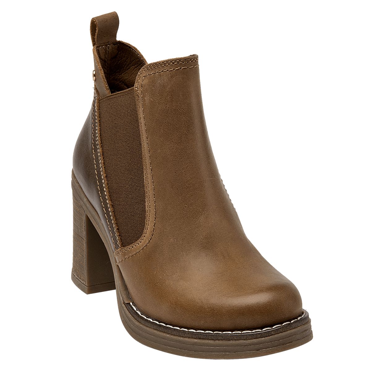 POLLINI - Botín Casual Mujer Marrón oscuro Pollini