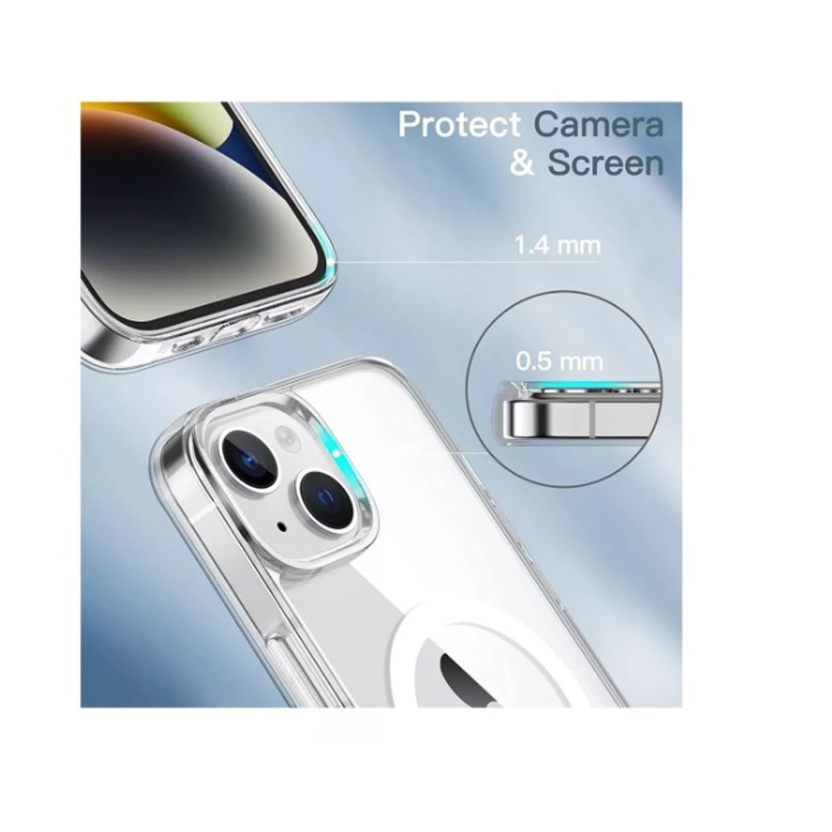 GENERICO - Carcasa Magnética Para iPhone 14 Plus