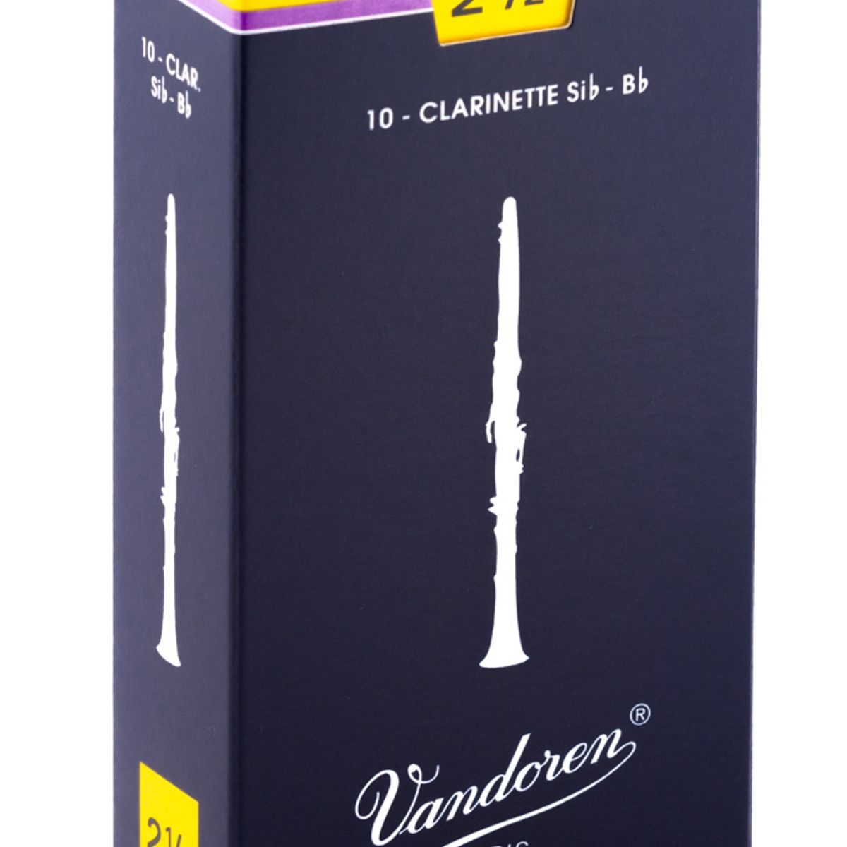 VANDOREN - Cajas de cañas Clarinete Sib TRADICIONAL Nº2.5 Vandoren