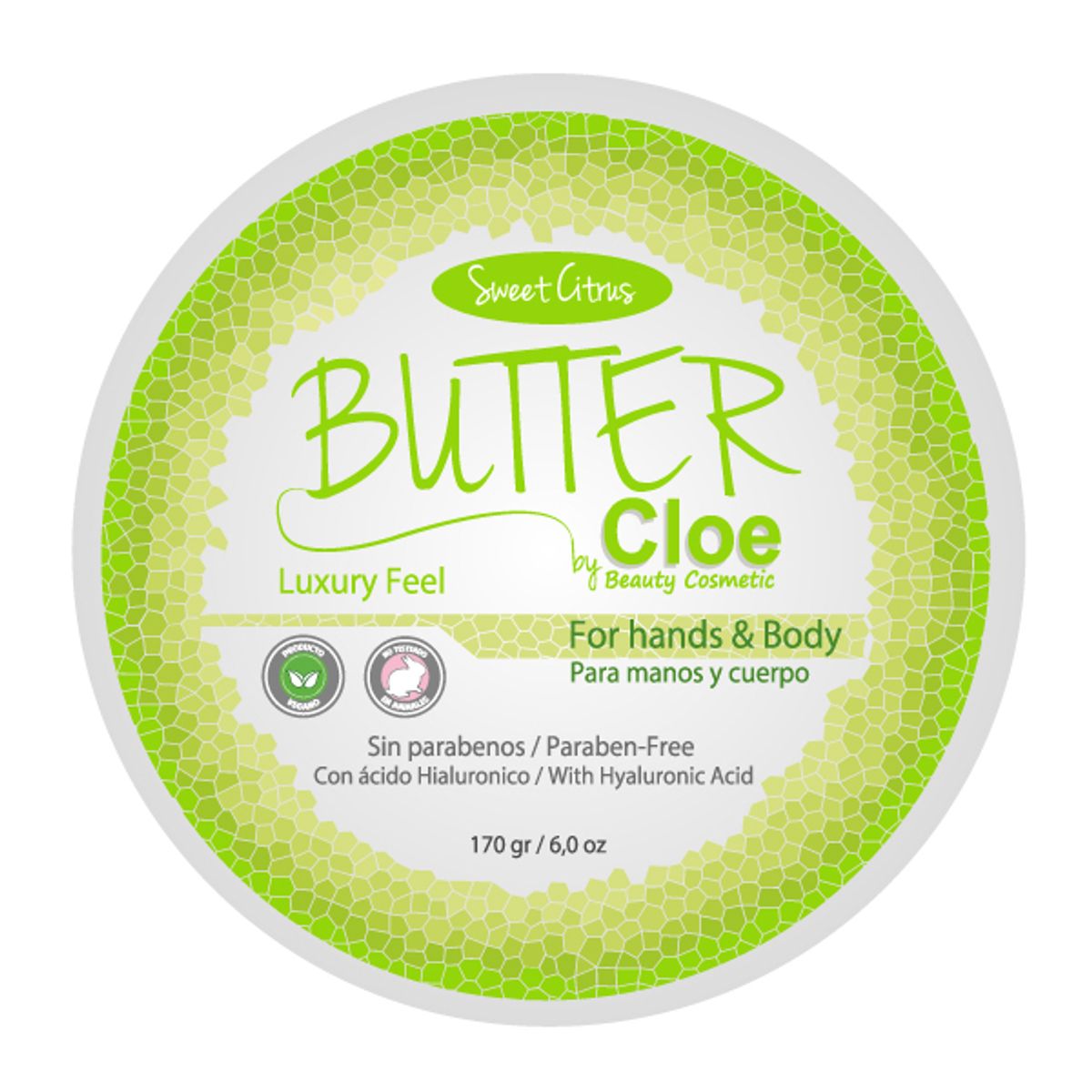 CLOE - Crema Corporal Cloe Butter Sweet Citurus 170gr