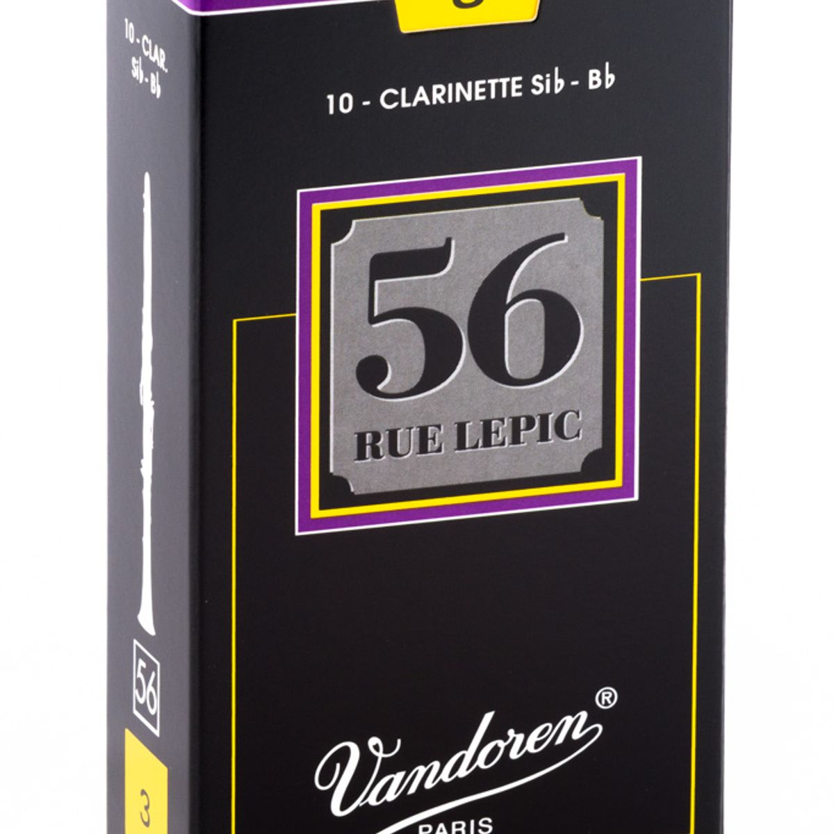 VANDOREN - Cajas de cañas Clarinete Sib 56RLePic Nº3.0 CR503 Vandoren