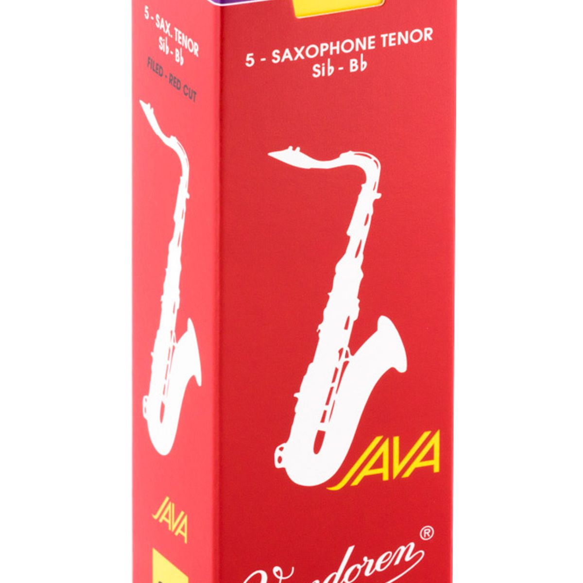 VANDOREN - Cajas de cañas Saxo Tenor JAVA RED Nº2.5 SR2725R Vandoren