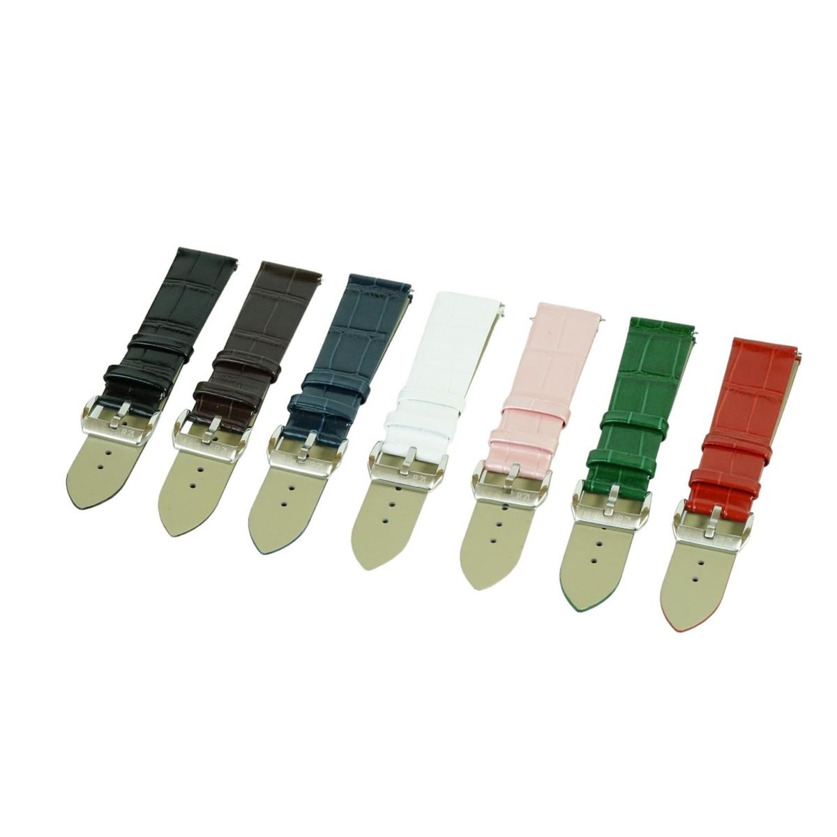 R24 - Correa Reloj Cuero Variedad Colores Y Medidas