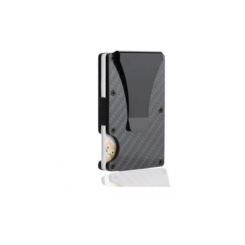 GENERICO - Billetera Tarjetero Minimalista Rfid Hombre Mujer