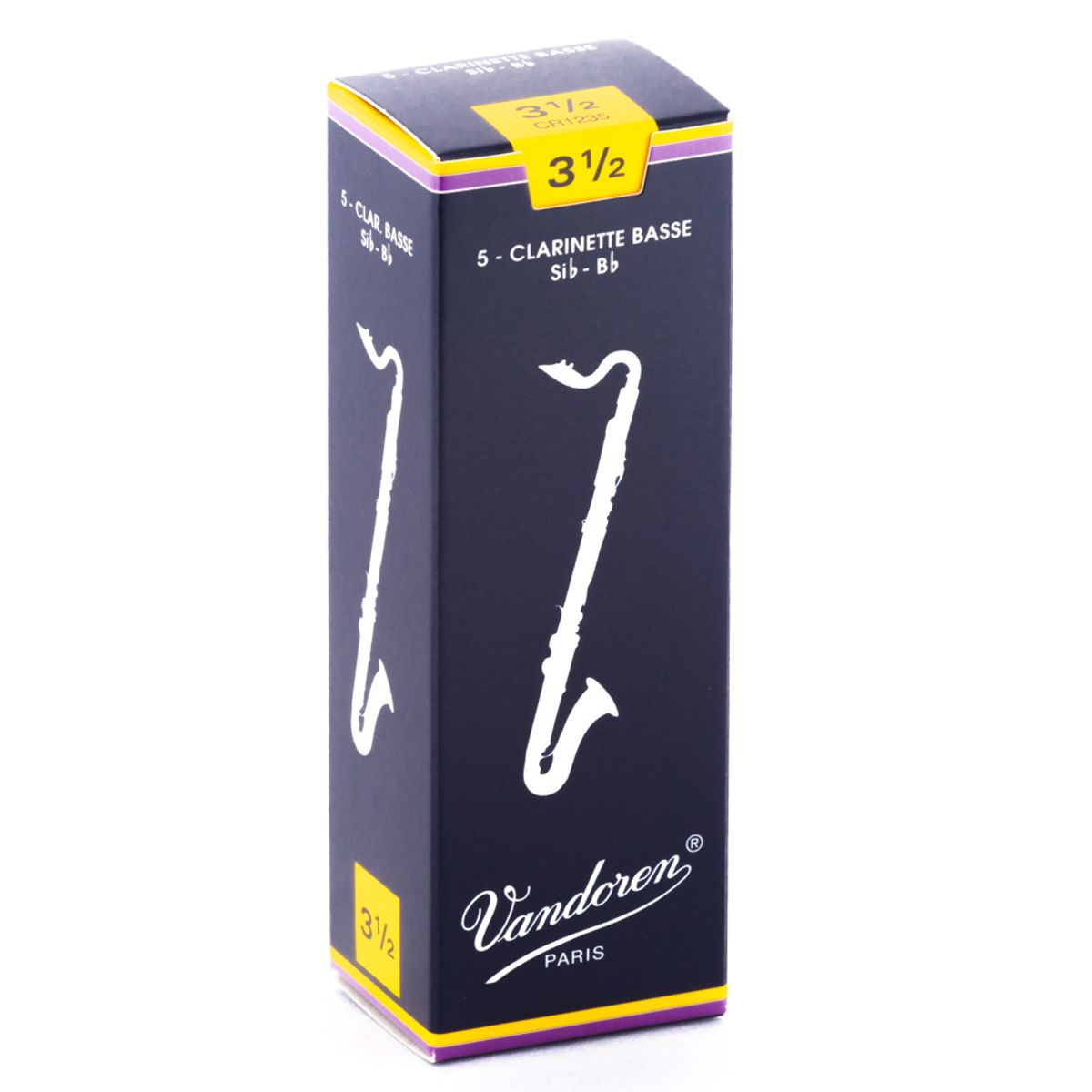 VANDOREN - Cajas de cañas Clarinete Bass TRADICIONAL Nº3.5 Vandoren