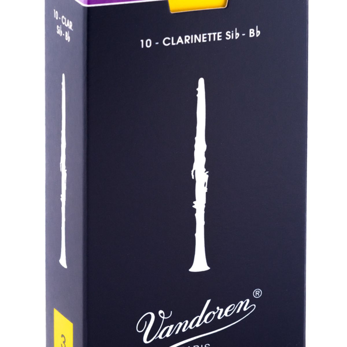 VANDOREN - Cajas de cañas Clarinete Sib TRADICIONAL Nº3.0 CR103 Vandoren