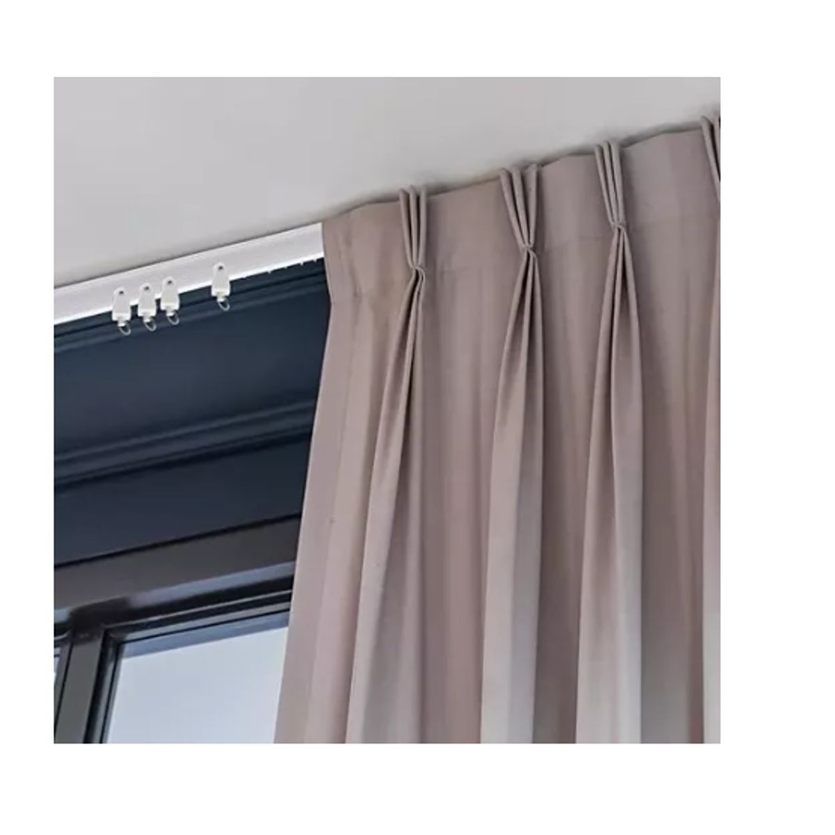 ESHOPANGIE - Riel Para Cortina De Techo Riel De Techo Soporte 5mts