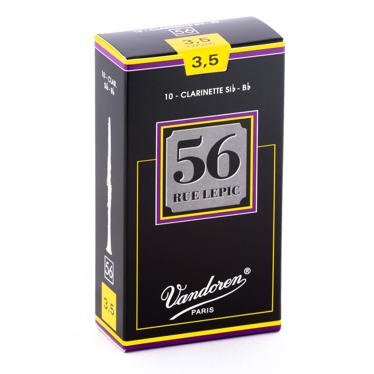 VANDOREN - Cajas de cañas Clariente Sib 56RLePic Nº3.5 CR5035 Vandoren