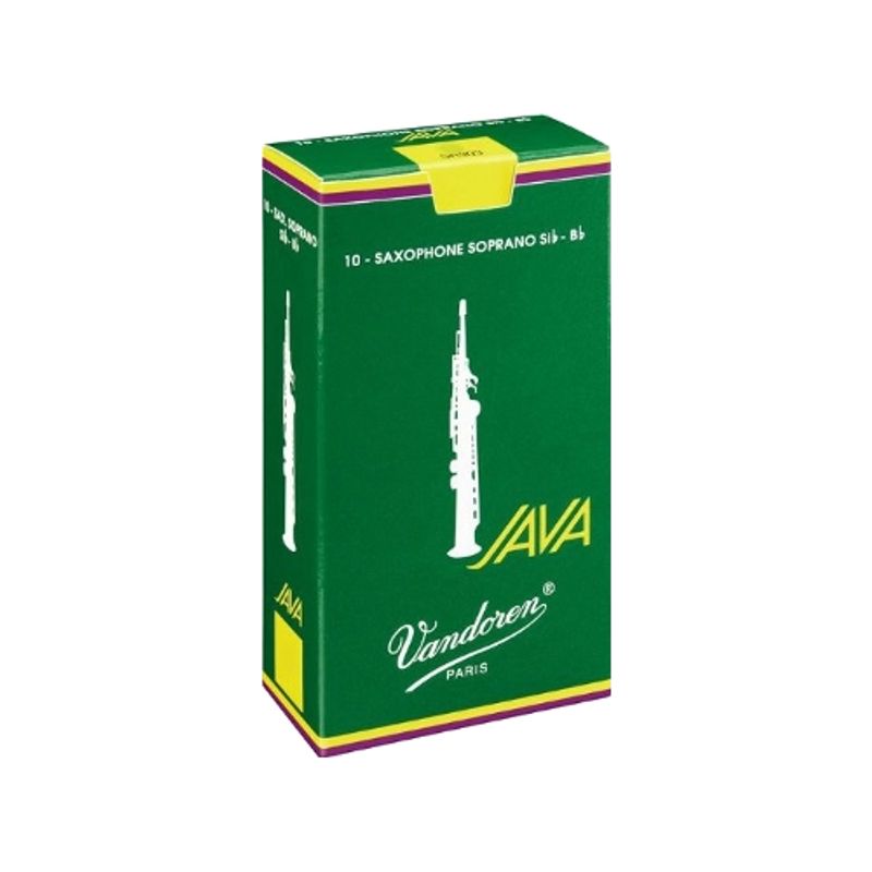 VANDOREN - Cajas de cañas Saxo Soprano JAVA Nº2.5 SR3025 Vandoren