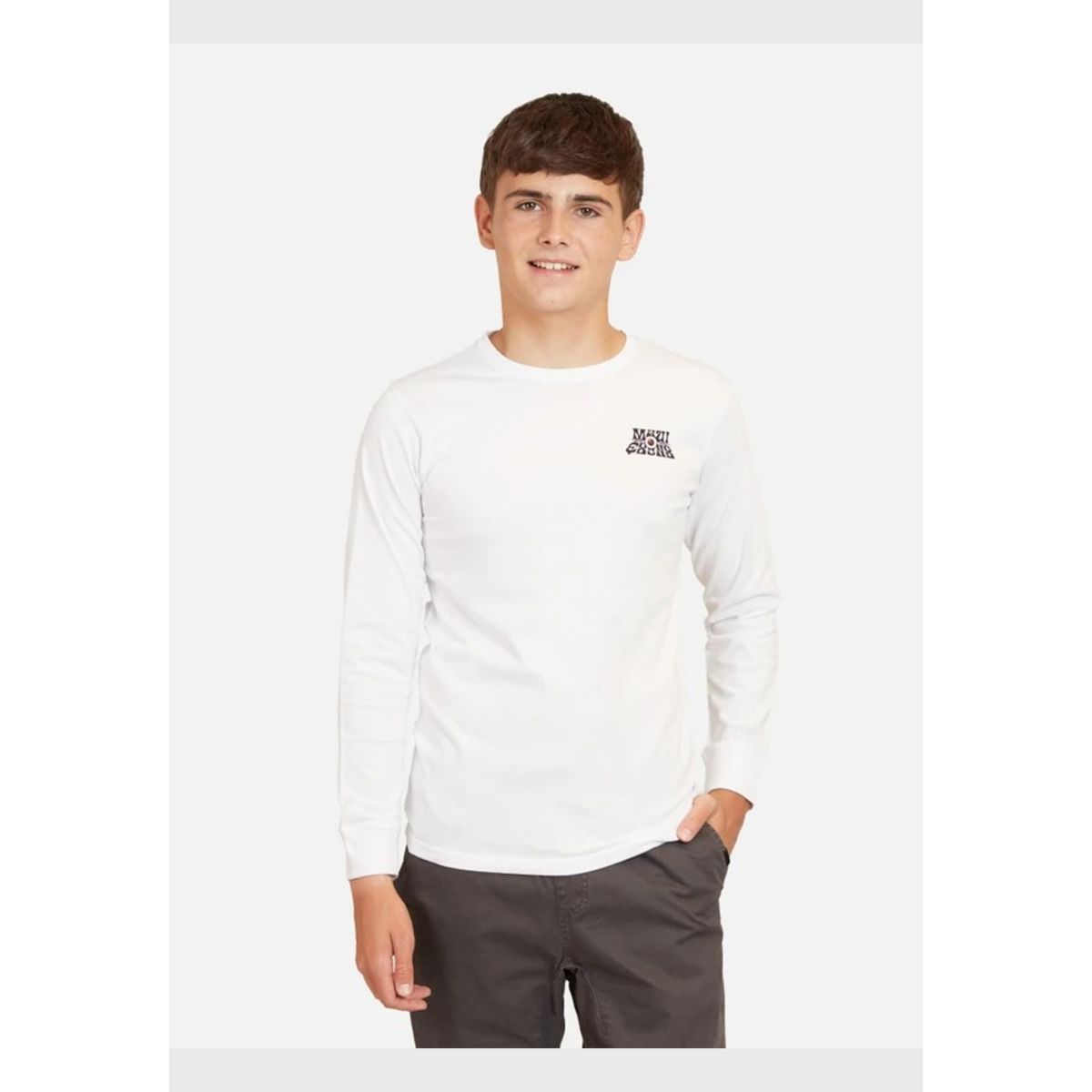 MAUI AND SONS - Polera 5P105 Blanco Infantil Maui And Sons