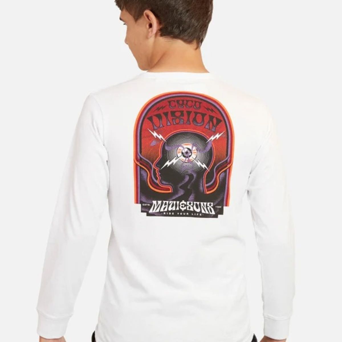 MAUI AND SONS - Polera 5P105 Blanco Infantil Maui And Sons