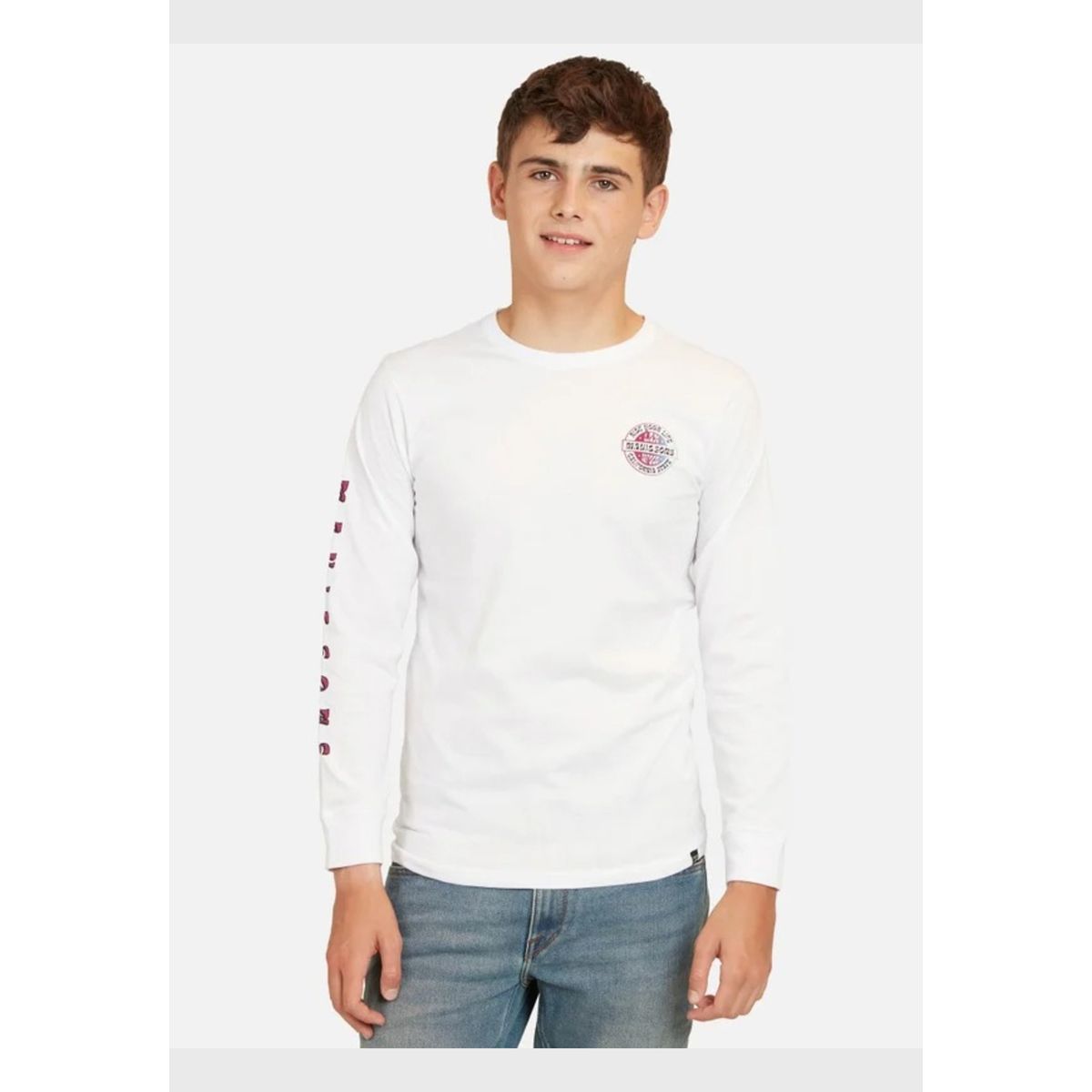 MAUI AND SONS - Polera 5P105 Blanco Infantil Maui And Sons